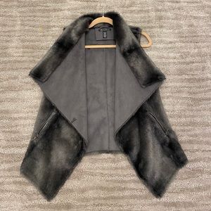 Kenneth Cole fur vest